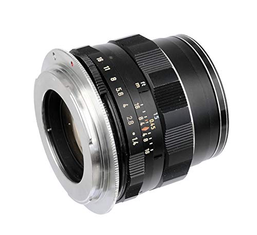 Fotasy Copper M42 Lens to Cannon EF Adapter, 42mm Screw Mount Lens to EFs, Infinity Focus, Compatible with Canon DSLR 6D 5D Mark IV III II 1Ds 1D 7D II 90D 80D 77D 70D 60D 50D 1300D 1200D 1100D 760D