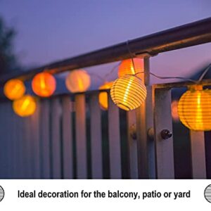 CozyHome Outdoor Lights for Patio | Solar Outdoor Lights 20 LEDs | Solar Lights Outdoor Garden | Solar String Light Lantern | Outdoor Solar String Lights | Solar String Lights Outdoor Garden