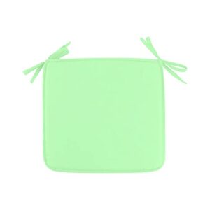 square strap garden chair pads seat cushion for outdoor bistros stool patio dining room work seat (mint green, one size)
