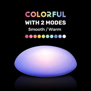 Multicolor Modern Pathway Lights Solar Powered Waterproof, 5 Pack 5.7 Inch High Lumen LED RGB16 Color Changing Ground Semi Dome Light for Outdoor Lawn Garden Backyard Landscape Holiday Decoration