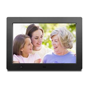 digital frame for photos 10 inch with slideshow digital picture frame with hd ips display picture frame with motion sensor/video/background music/calendar/clock/auto-rotate/best gifts by flyamapirit