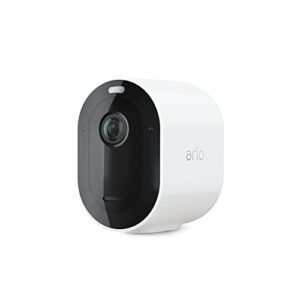 Arlo Pro 4 Spotlight Camera - 1 Pack - Wireless Security, 2K Video & HDR, Color Night Vision, 2 Way Audio, Direct to WiFi No Hub Needed, VMC4050P - White (Renewed)