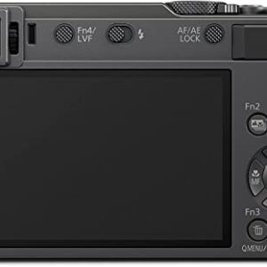 Panasonic LUMIX ZS200D 4K Digital Camera, 20.1MP 1-Inch Sensor, 15X Leica DC Vario-Elmar Lens, F3.3-6.4 Aperture, WiFi, Hybrid O.I.S. Stabilization, 3-Inch LCD, DC-ZS200DS (Silver)