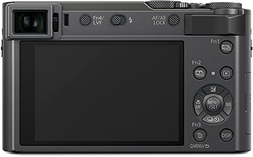 Panasonic LUMIX ZS200D 4K Digital Camera, 20.1MP 1-Inch Sensor, 15X Leica DC Vario-Elmar Lens, F3.3-6.4 Aperture, WiFi, Hybrid O.I.S. Stabilization, 3-Inch LCD, DC-ZS200DS (Silver)