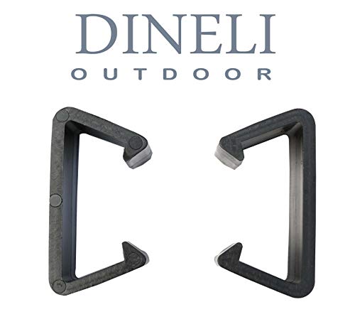 DINELI 12PCS Pack Outdoor Furniture Set Sofa Clips Patio Sectional Connectors Wicker Furniture Accessories Alignment Fasteners Non-Slip Clamps Clips for Rattan Furniture Garden Sofa