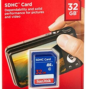 SanDisk 32GB SDHC Flash Memory Card (SDSDB-032G-B35) (Label May Change)