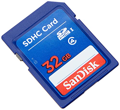 SanDisk 32GB SDHC Flash Memory Card (SDSDB-032G-B35) (Label May Change)