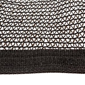 Be Cool Solutions 50% Black Outdoor Sun Shade Canopy: UV Protection Shade Cloth| Lightweight, Easy Setup Mesh Canopy Cover with Grommets| Sturdy, Durable Shade Fabric for Garden, Patio & Porch 12'x16'