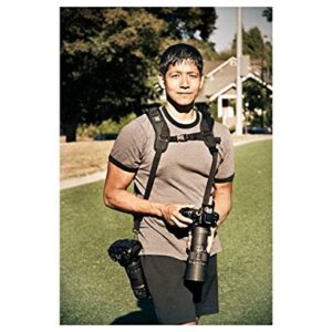 BlackRapid Sport Breathe Original Camera Sling Right-handed Design, Strap for DSLR, SLR and Mirrorless Cameras