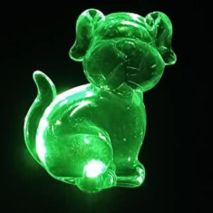 Starry Illuminate 2 PCS Solar Color Changing Cat Kitty Style Garden Stake Light