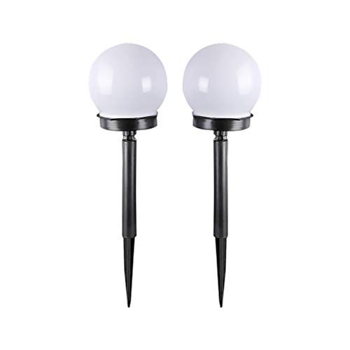 LED Yard Path Power Garden 2Pcs Light Patio Road CZ Ball Outdoor Solar Lamp LED Light 10 Led Light String