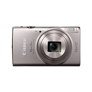 Canon PowerShot ELPH 360 Digital Camera w/ 12x Optical Zoom and Image Stabilization - Wi-Fi & NFC Enabled (Silver)