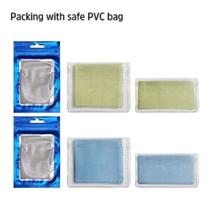 Bilymate Multi-Purpose Microfiber Eyeglass & Lens & Screen & Glass & Camera & Photo Cleaning Cloths and Laptop Screen Cleaning Wipe Cloth,no Fog Clean Cloth - 6Packs, Assorted Colors