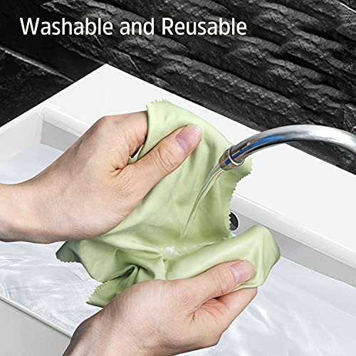 Bilymate Multi-Purpose Microfiber Eyeglass & Lens & Screen & Glass & Camera & Photo Cleaning Cloths and Laptop Screen Cleaning Wipe Cloth,no Fog Clean Cloth - 6Packs, Assorted Colors