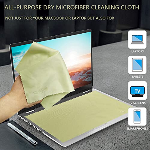 Bilymate Multi-Purpose Microfiber Eyeglass & Lens & Screen & Glass & Camera & Photo Cleaning Cloths and Laptop Screen Cleaning Wipe Cloth,no Fog Clean Cloth - 6Packs, Assorted Colors