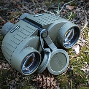 Steiner Military-Marine Series Binoculars, Lightweight Tactical Precision Optics for Any Situation, Waterproof, Green, 7x50