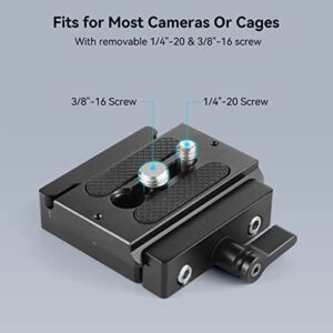 SMALLRIG DSLR and Mirrorless Quick Release Clamp and Plate for Arca Standard - 2280