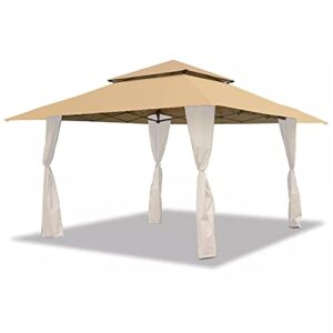 garden winds replacement canopy top cover compatible with the model z-shade 13 x 13 instant shelter – riplock 350