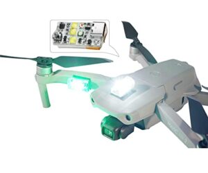vifly drone strobe light, anti collision light for faa drone night flying, fits dji mini 3 pro/mini 2/mini se/air 2s/mavic air 2/mavic 3/mavic 2 (3pcs pack)