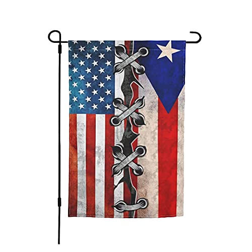 Afusvoe Cool Puerto Rico Puerto Rico Garden Flag House Decoration Outdoor Decorations