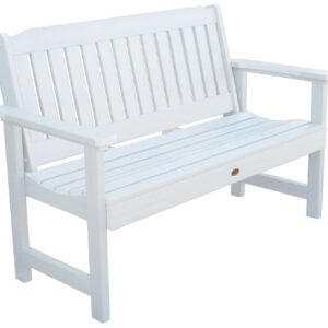 Highwood AD-BENW1-WHE Lehigh Garden Bench, 5 Feet, White