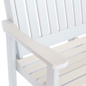 Highwood AD-BENW1-WHE Lehigh Garden Bench, 5 Feet, White