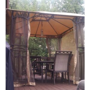 Garden Winds 11 x 9 Curved Corner Panel Gazebo Replacement Canopy Top Cover