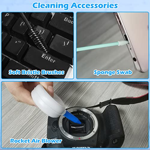 Cleaner kit for Airpods, Airpod Pro Cleaning Pen Soft Brush for Airpods Pro 1 2, 20pcs Earbuds Cleaning kit for Phone Charging Port,Earphones,Earbuds, Laptop,Smartwatch,Camera Lens