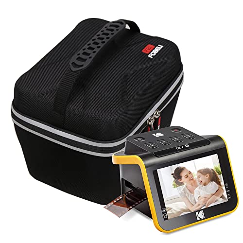 FBLFOBELI Portable Storage Case Compatible for KODAK Slide N SCAN Film and Slide Scan with Large 5” LCD Screen，EVA Hard Travel Protective Container Bag Shockproof (Case Only)
