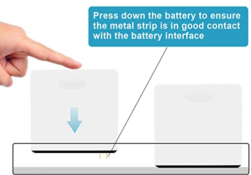 2-Pack Rechargeable Battery and Dual Battery Charge Station Fit for Arlo Pro Arlo Pro 2 Surveillance Camera [7.2V/2440mAh]