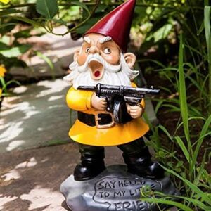 patriot depot say hello to my little friend garden gnome