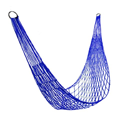 ABlevel Outdoor Camping Survival Cord Garden Hammock Nylon Rope Sleeping (Blue)