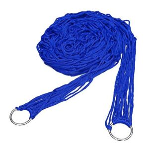 ABlevel Outdoor Camping Survival Cord Garden Hammock Nylon Rope Sleeping (Blue)