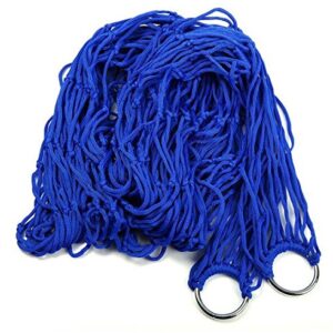 ABlevel Outdoor Camping Survival Cord Garden Hammock Nylon Rope Sleeping (Blue)