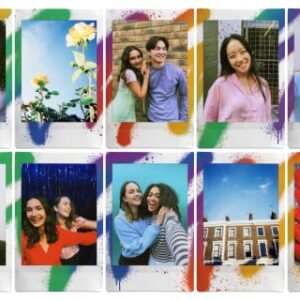 Fujifilm Instax Mini Spray Art Film - 10 Exposures