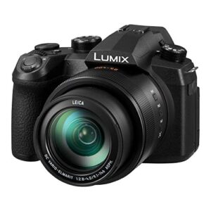 panasonic lumix fz1000 ii 20.1mp digital camera, 16x 25-400mm leica dc lens, 4k video, optical image stabilizer and 3.0-inch display – point and shoot camera – dc-fz1000m2 (black)