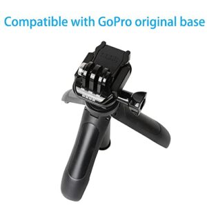 PellKing Quick Release Base Tripod Adapter Mount Compatible with for GoPro Hero 11 10 9 8 7 6 5 4 Session Max, Insta360 One R, DJI Osmo Action 3 2, Akaso Sports Camera