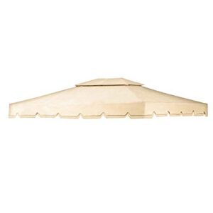 Garden Winds Replacement Canopy Top Cover for Home Depot's Mediterra Gazebo (10'x12)