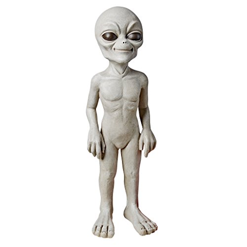 Design Toscano The Out-of-this-World Alien Extra Terrestrial Statue: Small