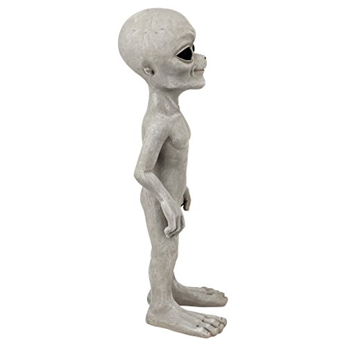 Design Toscano The Out-of-this-World Alien Extra Terrestrial Statue: Small