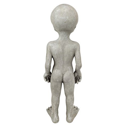 Design Toscano The Out-of-this-World Alien Extra Terrestrial Statue: Small