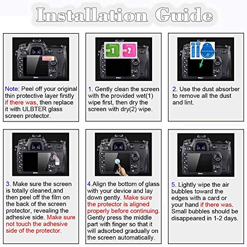 ULBTER X-S10 Screen Protector for Fujifilm X-T30 X-T20 X-T10 X-E3 Fuji X-S10 X-T30 XF10 X-T100 X-A1 X-A2 Digital Camera, 0.3mm 9H Hardness Tempered Glass Flim Anti-Scrach Anti-Fingerprint -3 Pack