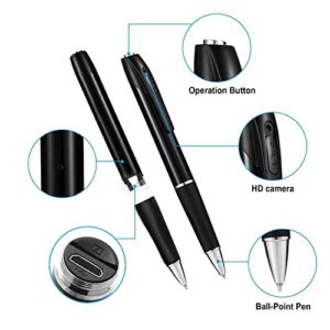 32GB Hidden Camera【2023 Upgraded Version】, Spy Camera, Pen Camera with FHD1080P, Nanny Cam with 180 Minutes Battery Life, Body Camera for Home Security or Classroom Learning