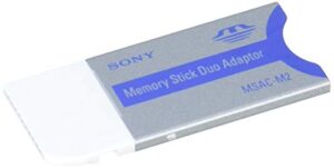 sony adapter memory stick duo adapter for ms standard slot
