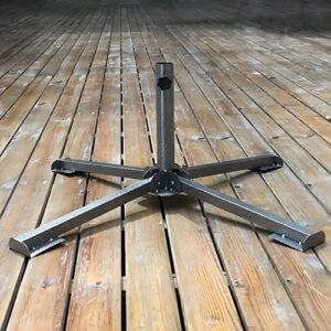 YEUQWJ Foldable Patio Umbrella Base Holder，Tempered Iron Umbrella Stand Bracket，Portable Outdoor Sunshade Anchor， Christmas Tree Support