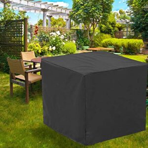 Skyour Patio Table Furniture Set Covers Square/ Rectangular Waterproof Outdoor Indoor Dustproof Garden Table Chair Sofa Furniture Set Cover Protector (98x98x35in)