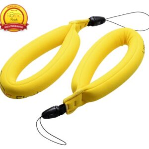 Nordic Flash Waterproof Camera Float - Pack of 2 - Bright Yellow