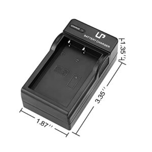 EN-EL9 Battery Charger, LP EN EL9a Charger Compatible with Nikon EN-EL9 EN EL9a Battery, Nikon D40, D40X, D60, D3000, D5000 Cameras, Replacement for MH-23