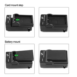 EN-EL9 Battery Charger, LP EN EL9a Charger Compatible with Nikon EN-EL9 EN EL9a Battery, Nikon D40, D40X, D60, D3000, D5000 Cameras, Replacement for MH-23