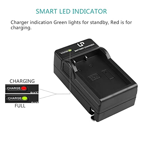 EN-EL9 Battery Charger, LP EN EL9a Charger Compatible with Nikon EN-EL9 EN EL9a Battery, Nikon D40, D40X, D60, D3000, D5000 Cameras, Replacement for MH-23